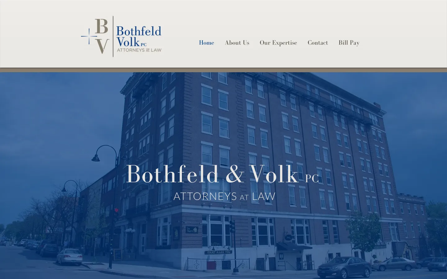 Screenshot of the Bothfeld & Volk PC website