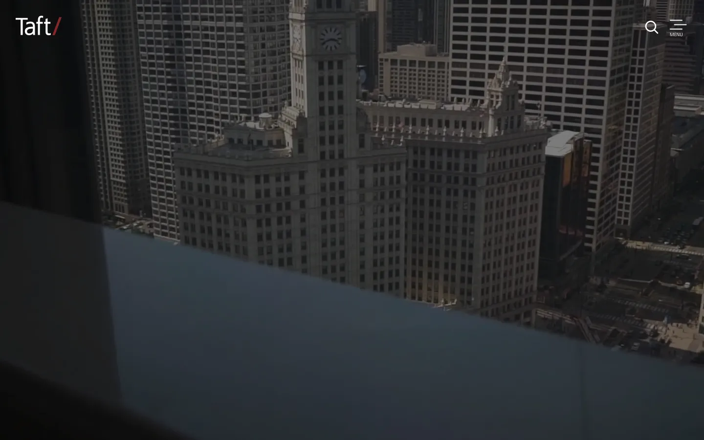 Screenshot of the Taft Stettinius & Hollister LLP website